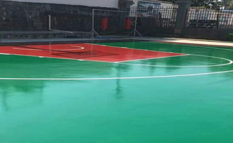 苏州篮球场翻新地面